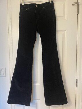Michael Kors black velvet pants, size 4